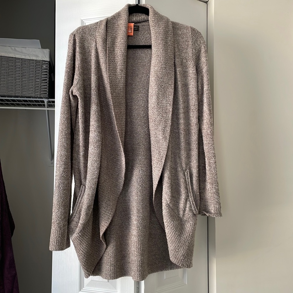 XS EUC Barefoot Dreams Cozy Chic Lite Circle Cardigan